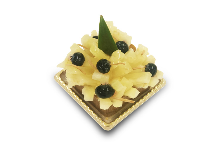 ピーチパインのタルト