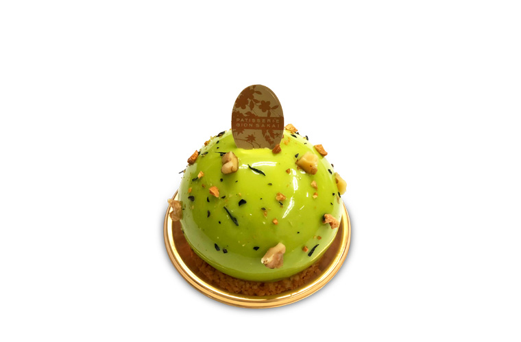 春さんぽ～金柑と緑茶のケーキ～