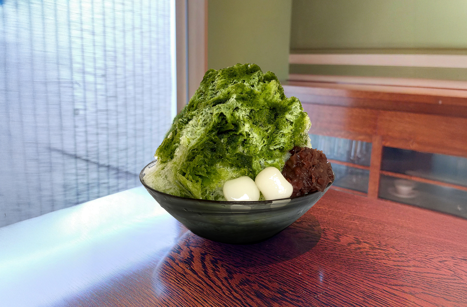 宇治抹茶のかき氷